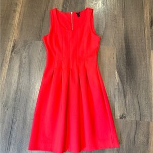 J Crew red dress